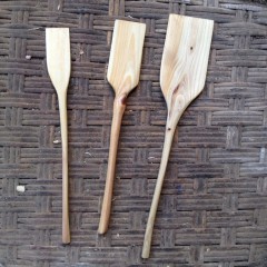 Wooden spatulas - cypress wood