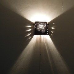 Ceramic wall mounted lamp